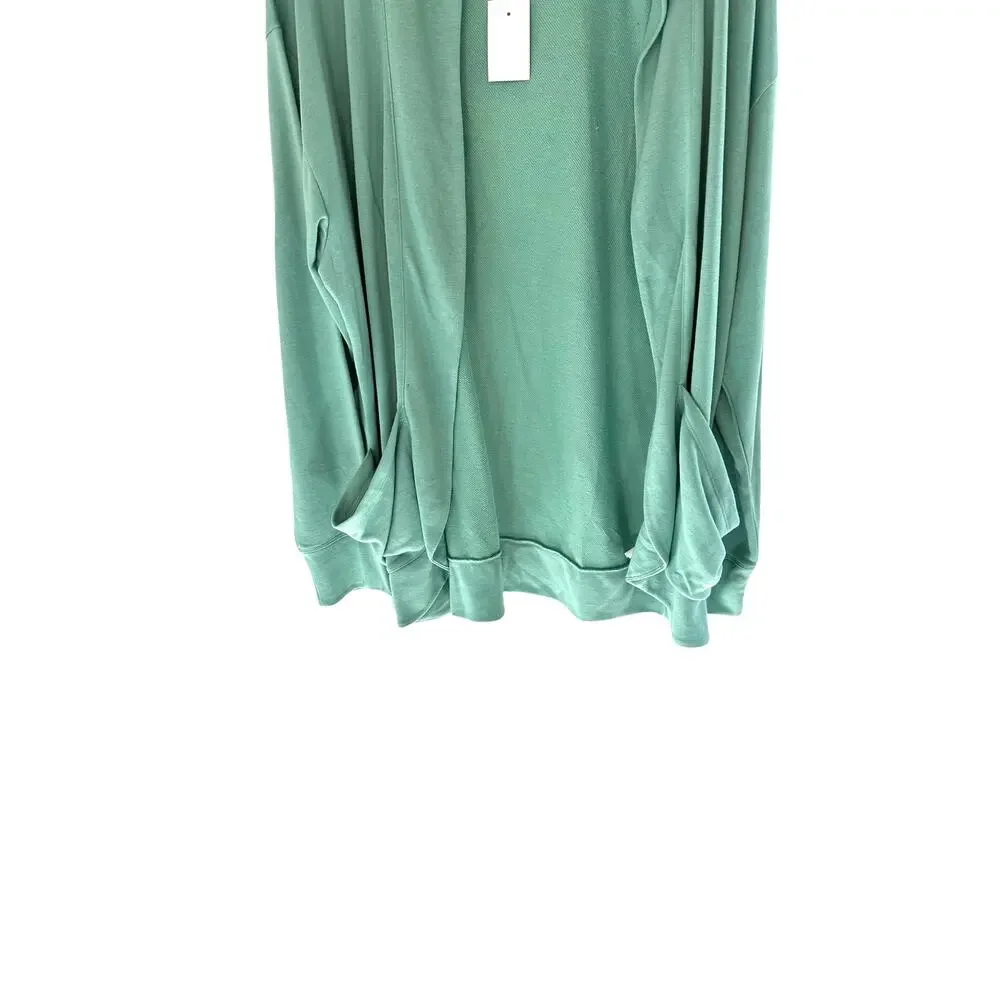 New‎ with Tags J.Crew Eucalyptus Steam Soft Knit Wrap Cardigan Sweater Size XXL